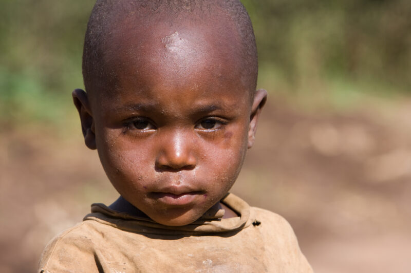 Boy in Rwanda — Boys growing up in a poor rural region of Rwanda after the return of refugees after the genocide. — Rwanda, boy, boys, child, children