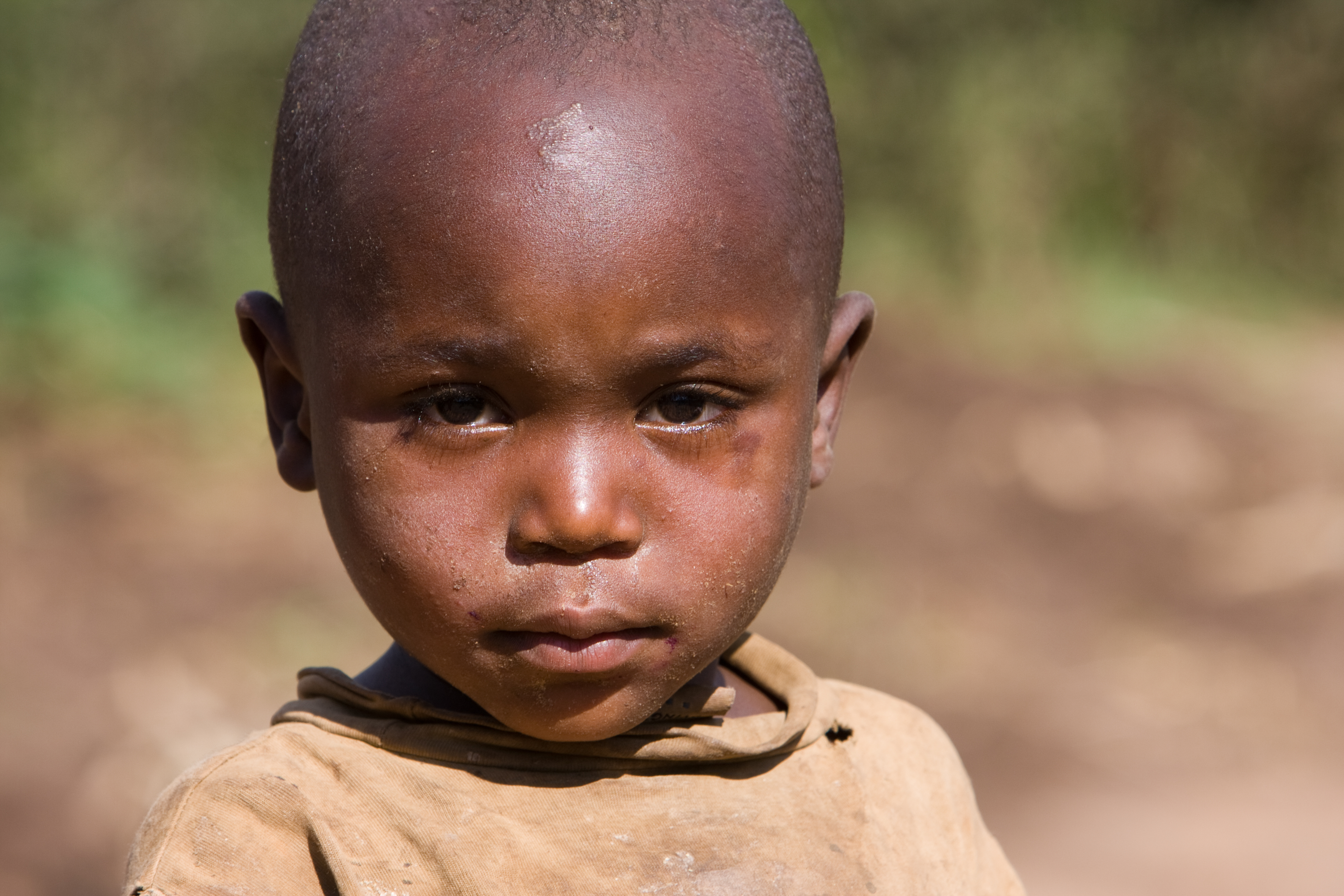 Boy in Rwanda