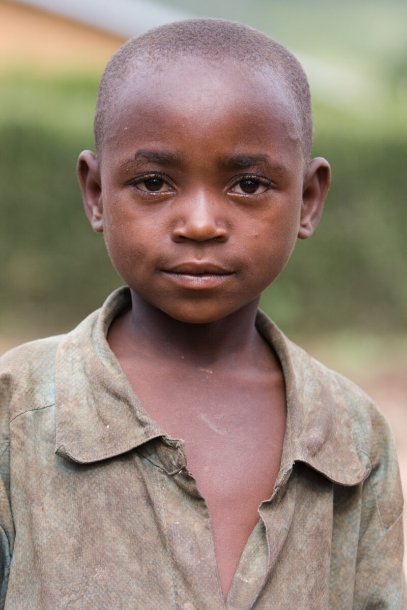 Boy in Rwanda — Boys growing up in a poor rural region of Rwanda after the return of refugees after the genocide. — Rwanda, boy, boys, child, children