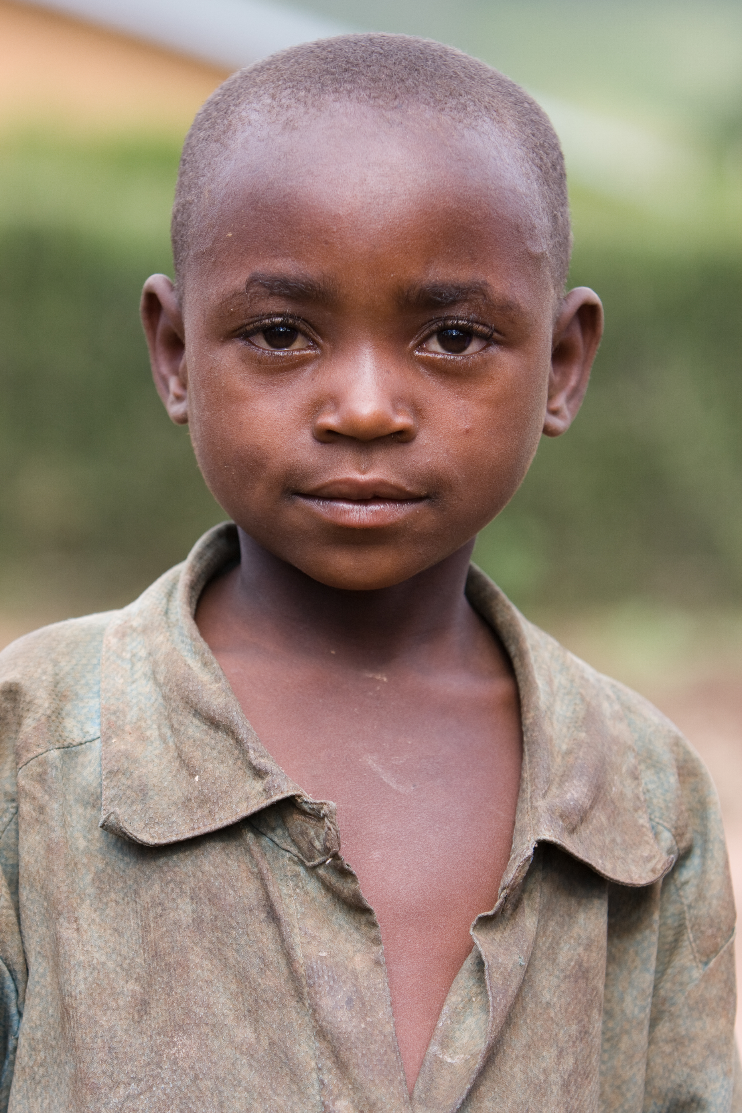 Boy in Rwanda