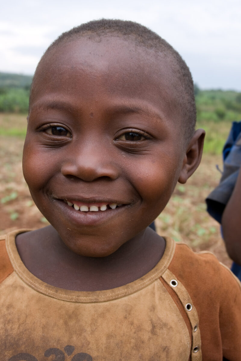 Boy in Rwanda — Boys growing up in a poor rural region of Rwanda after the return of refugees after the genocide. — Rwanda, boy, boys, child, children