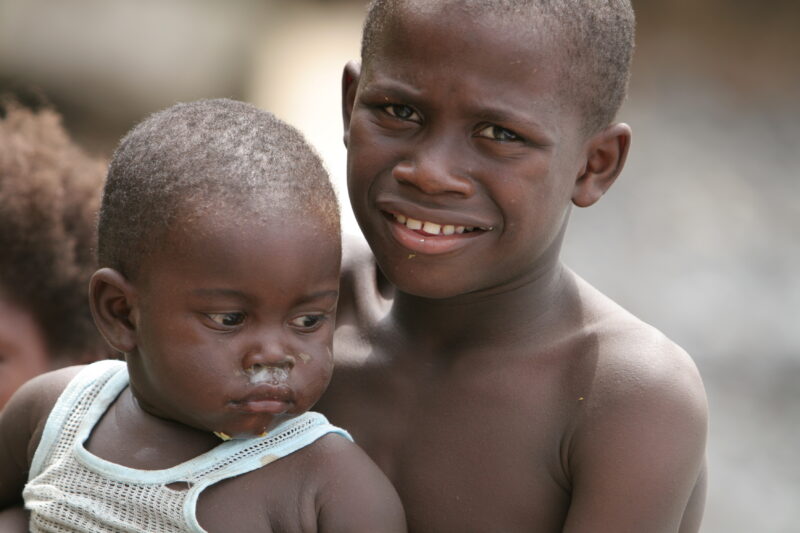 Boy in Sao tome, Africa — Stock image of boy growing up on the island of Sao Tome, Africa — Sao Tome, Africa, ADRA, Poverty, boy