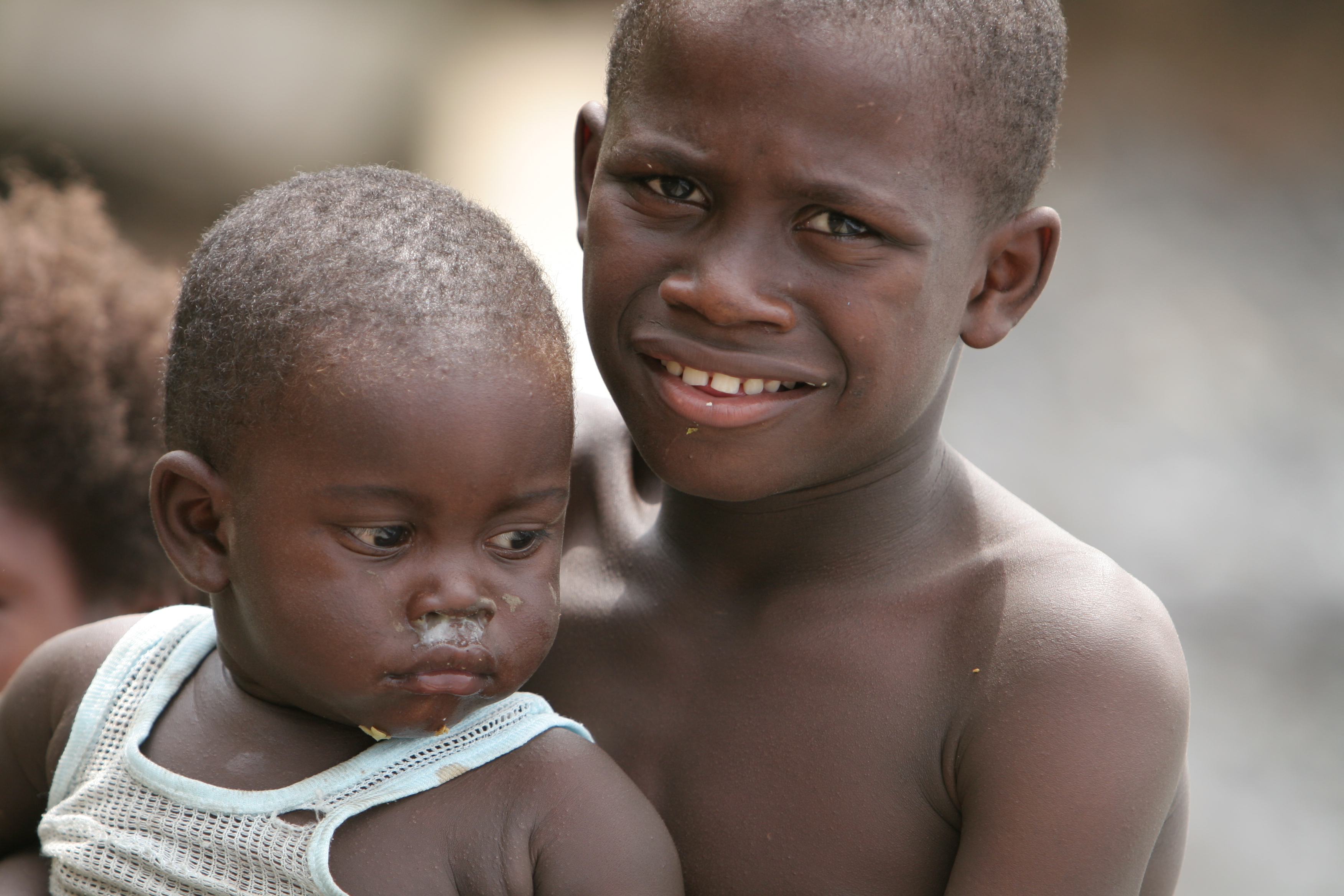 Boy in Sao tome, Africa