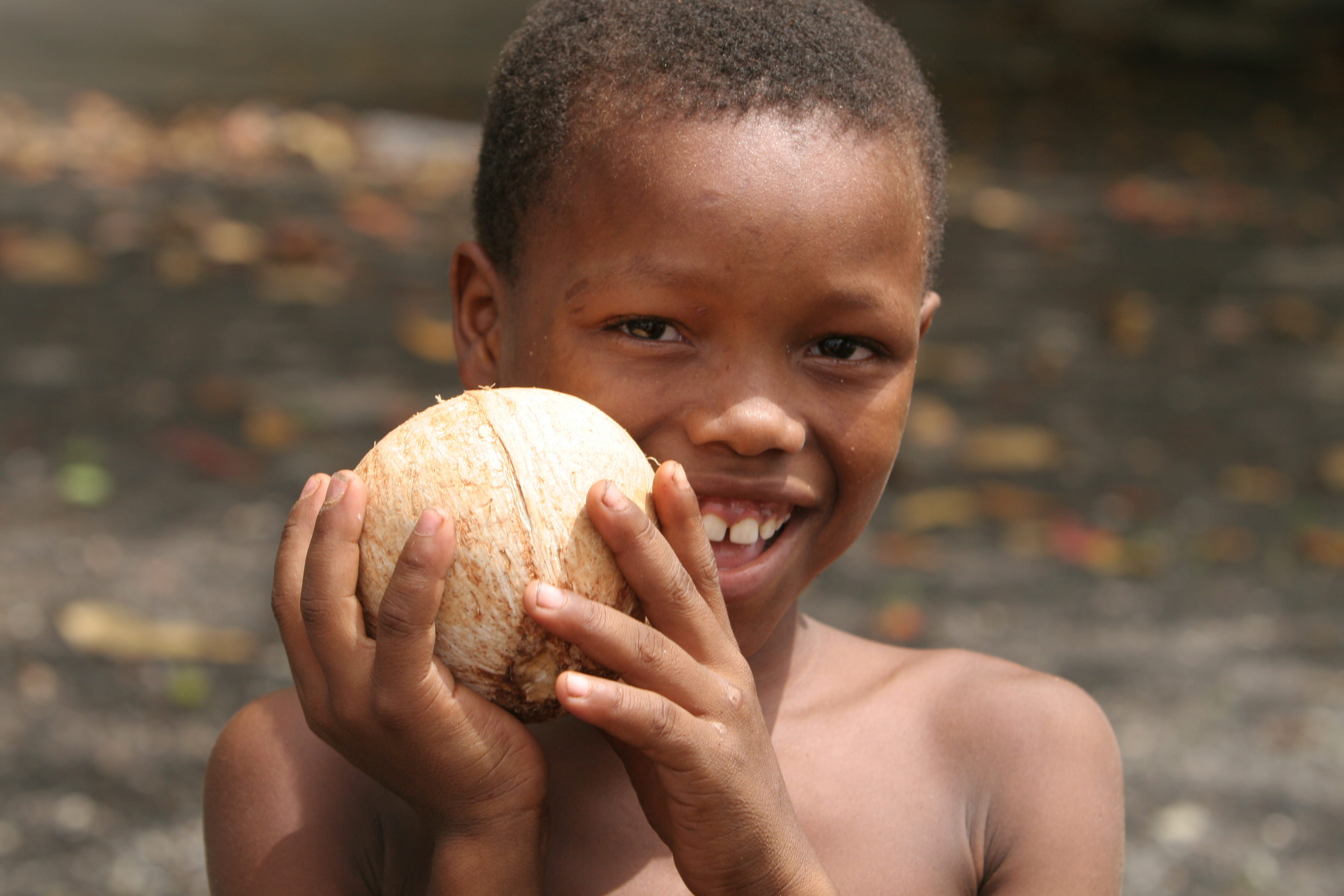 Boy in Sao tome, Africa
