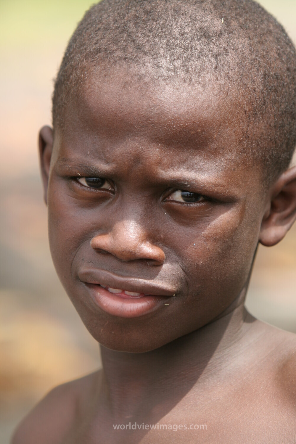 Boy in Sao tome, Africa