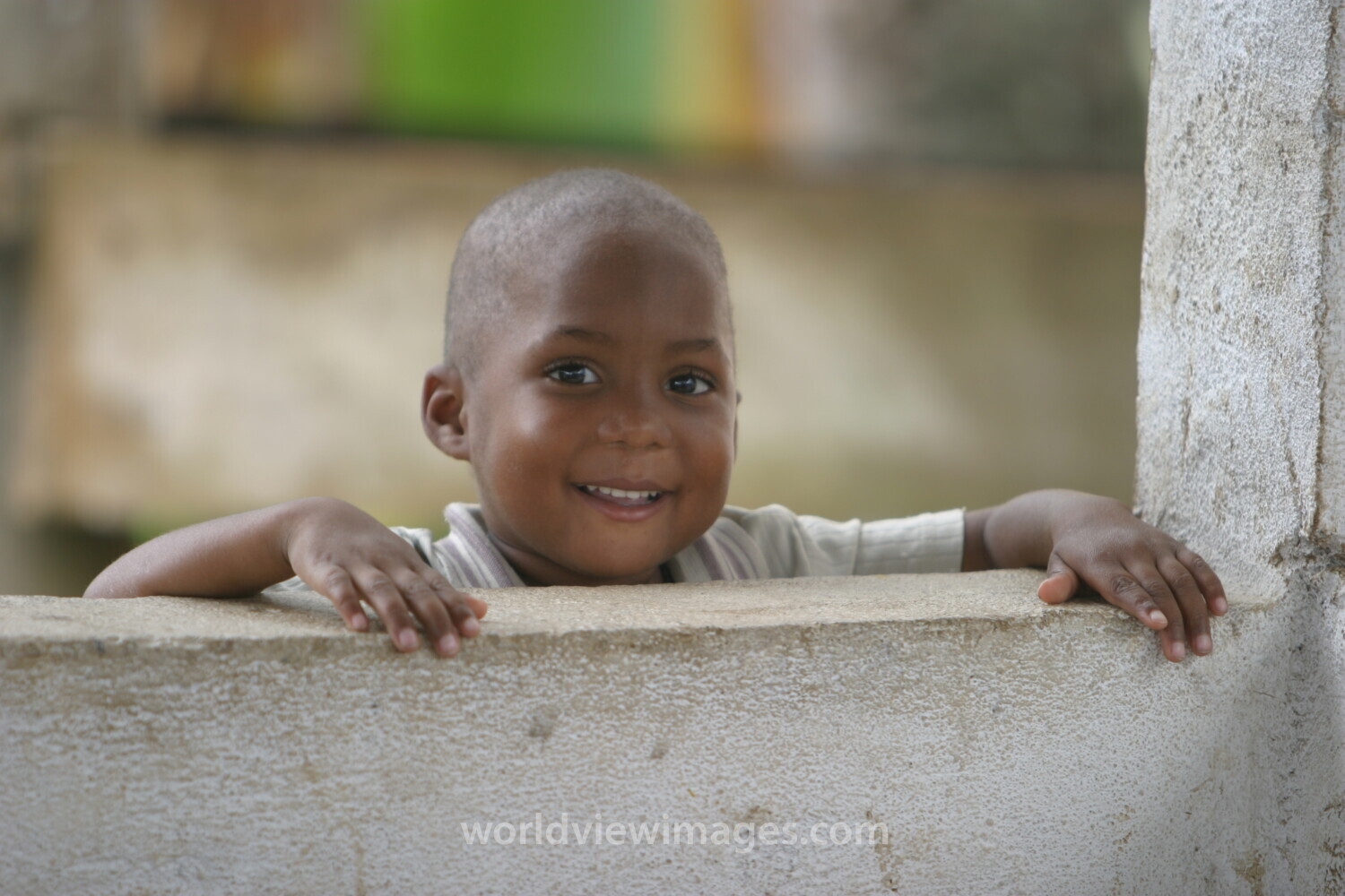 Boy in Sao tome, Africa