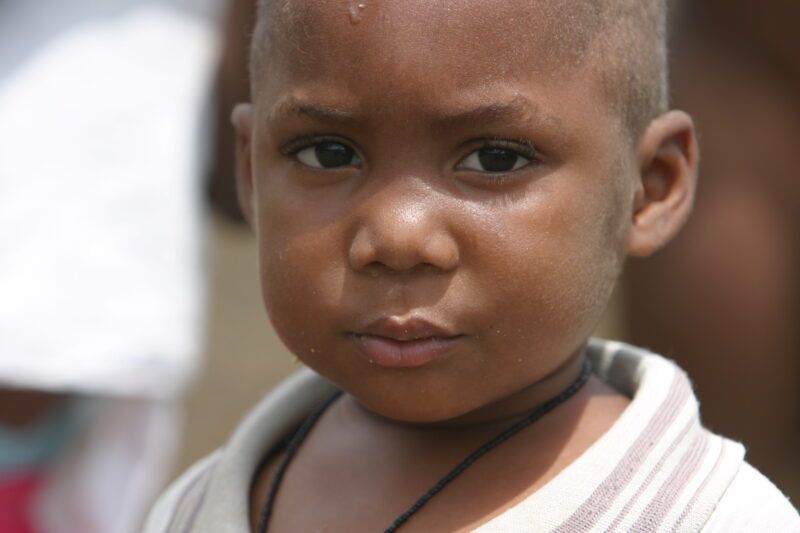 Boy in Sao tome, Africa — Stock image of boy growing up on the island of Sao Tome, Africa — Sao Tome, Africa, ADRA, Poverty, boy