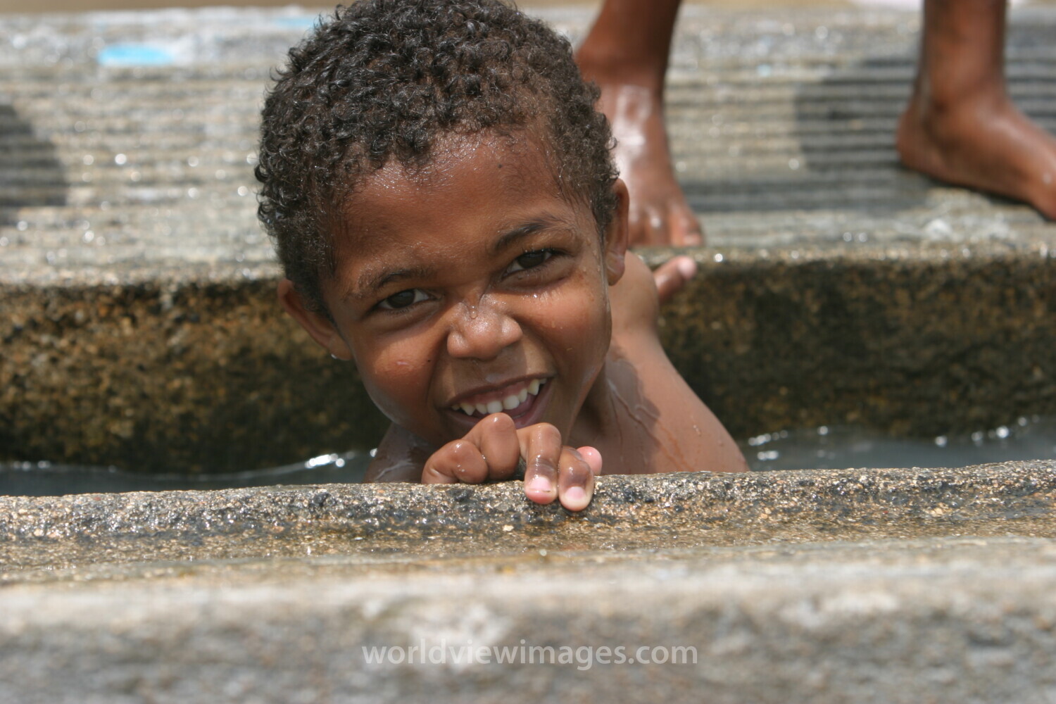 Boy in Sao tome, Africa