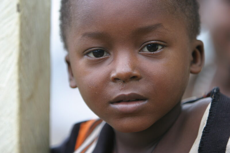 Boy in Sao tome, Africa — Stock image of boy growing up on the island of Sao Tome, Africa — Sao Tome, Africa, ADRA, Poverty, boy