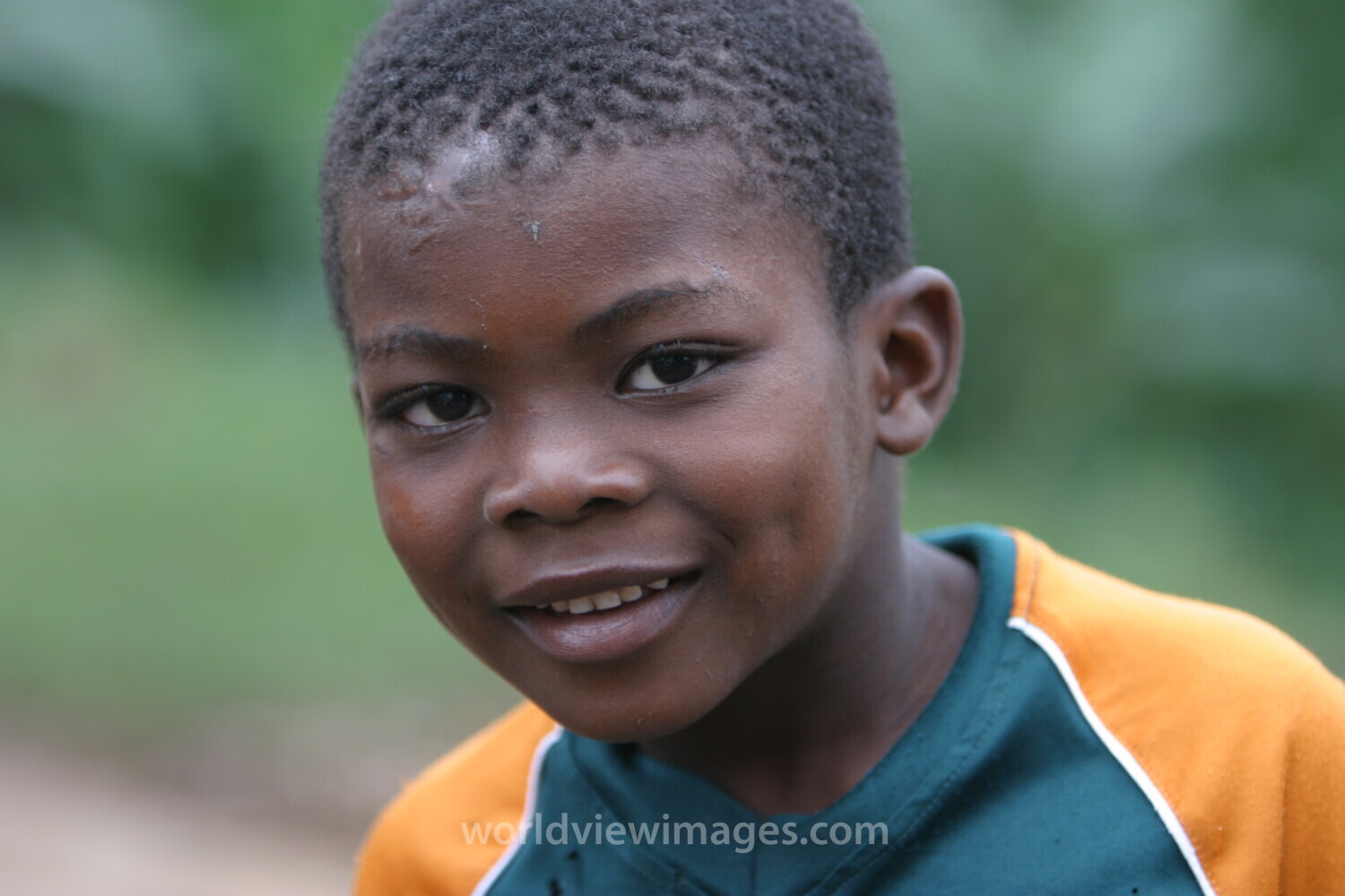 Boy in Sao tome, Africa