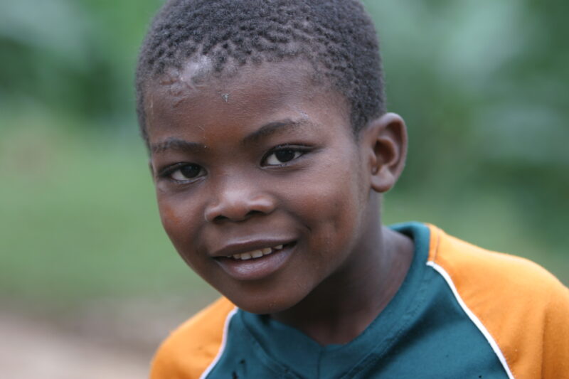 Boy in Sao tome, Africa — Stock image of boy growing up on the island of Sao Tome, Africa — Sao Tome, Africa, ADRA, Poverty, boy