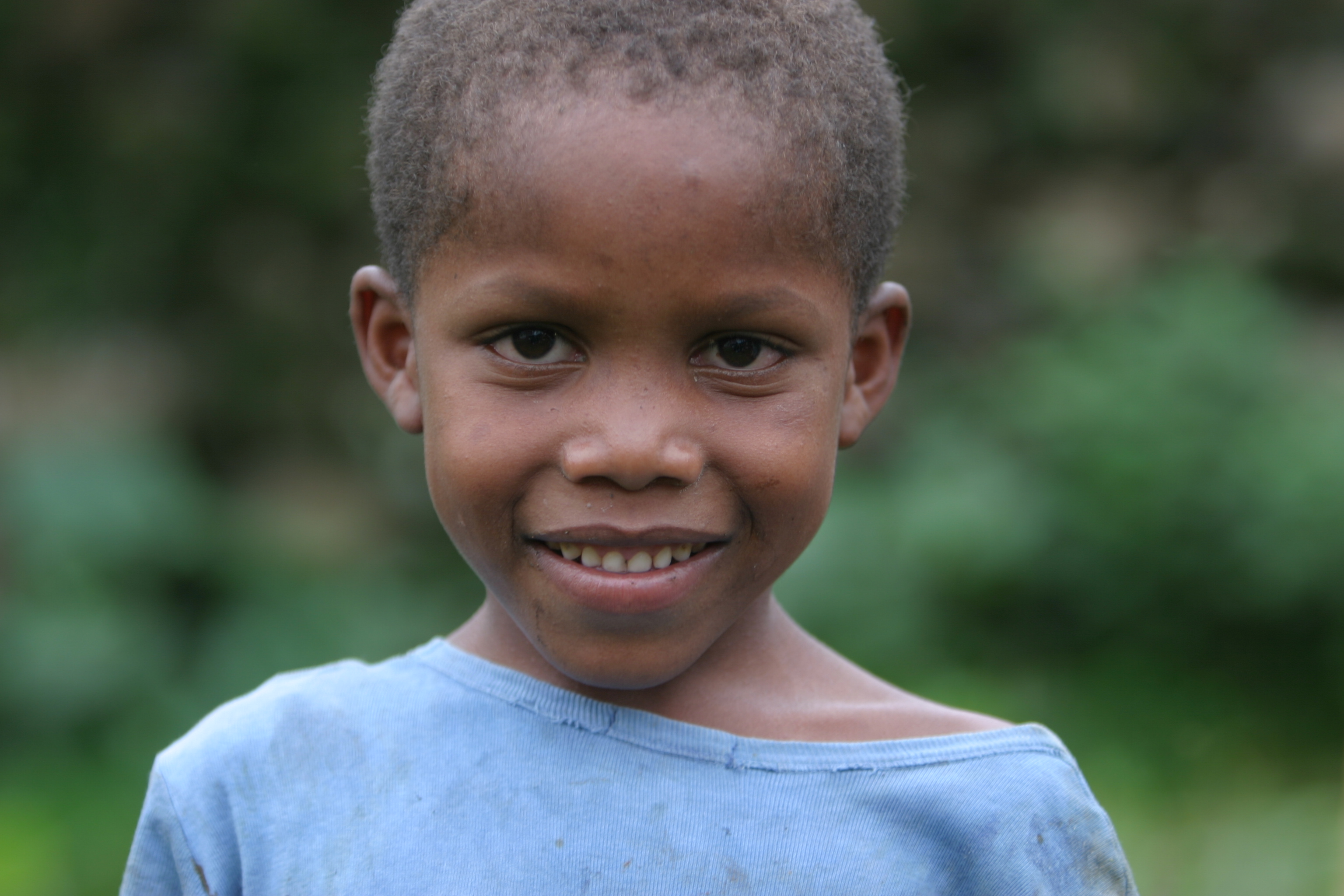 Boy in Sao tome, Africa