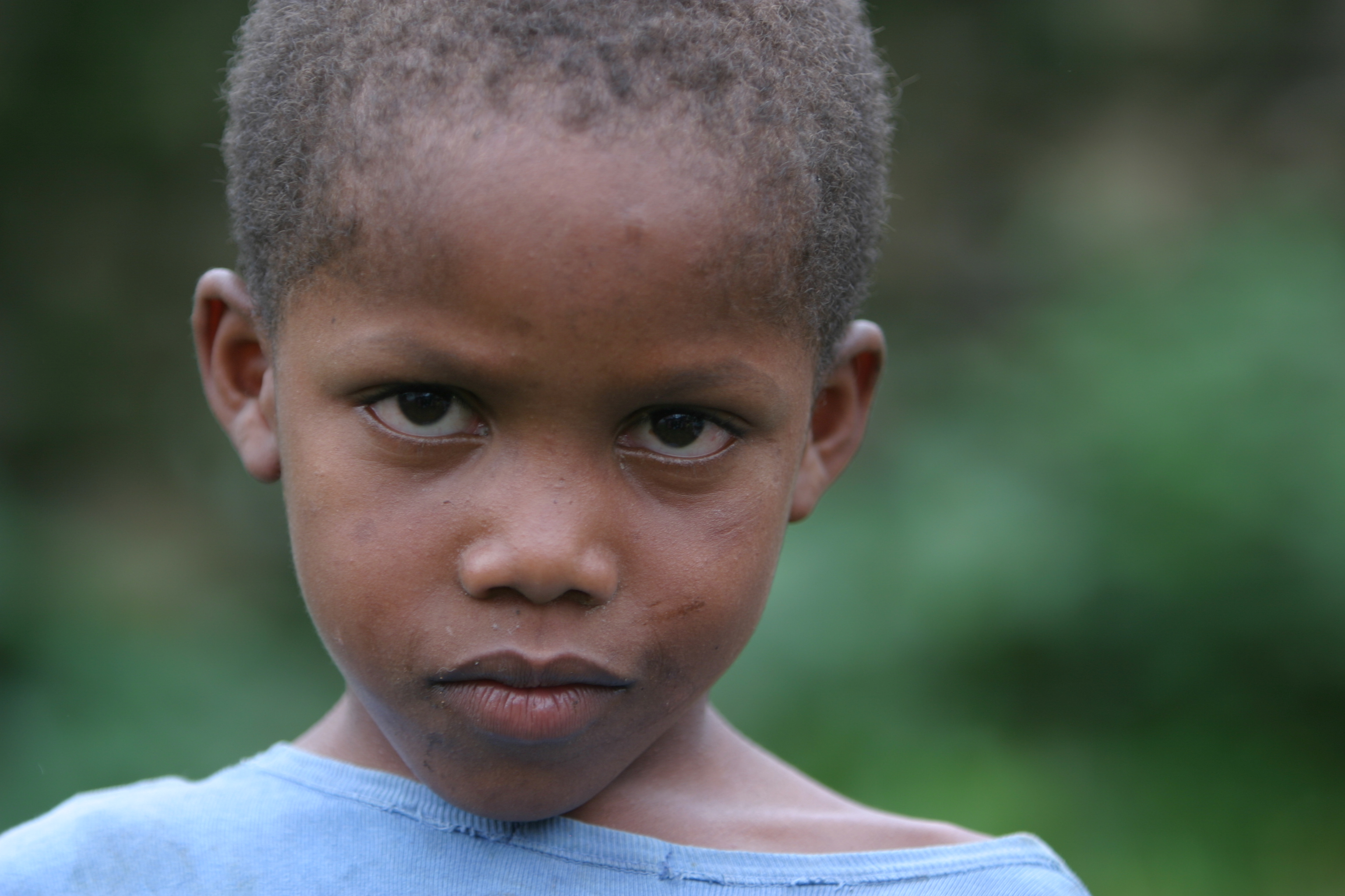 Boy in Sao tome, Africa