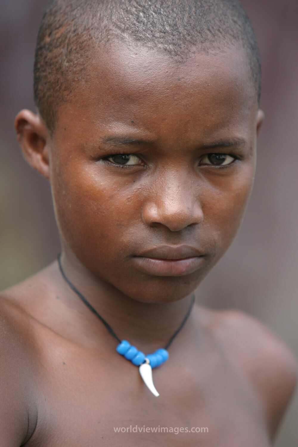 Boy in Sao tome, Africa