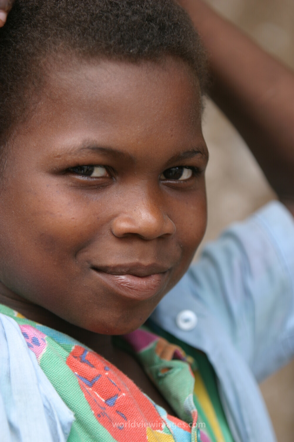 Boy in Sao tome, Africa