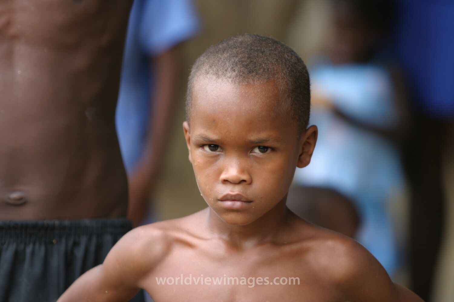 Boy in Sao tome, Africa