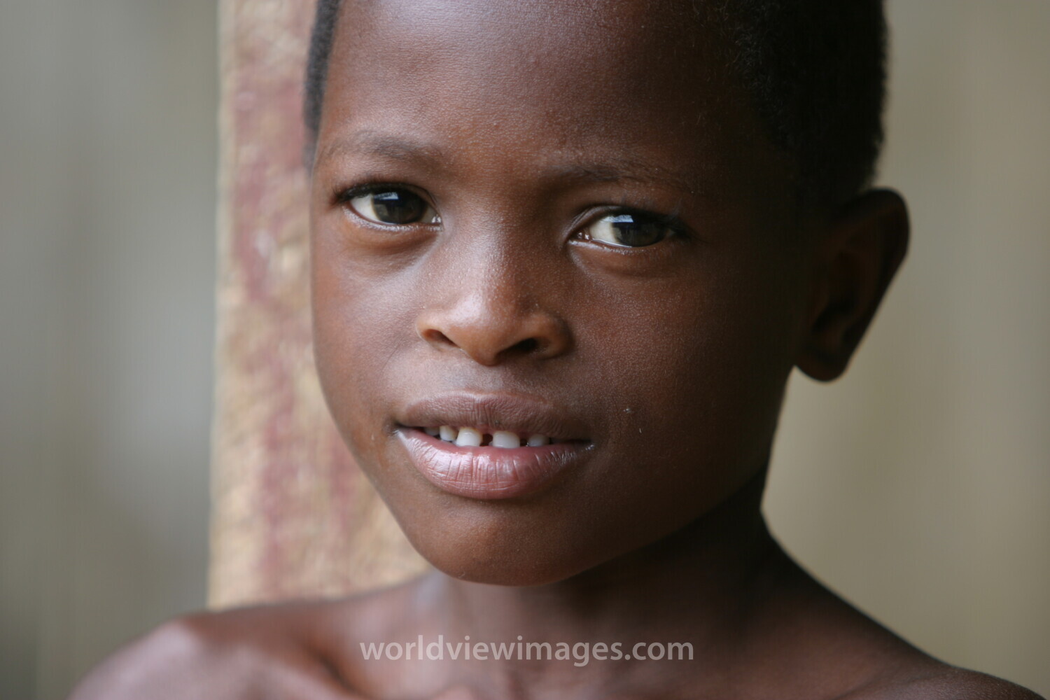 Boy in Sao tome, Africa