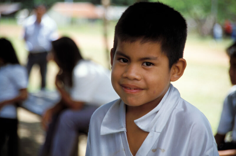 Boy in Venezuela — Amerindian boy growing up in the jungles of Venezuela — Boy, boys, child, faces, Venezuela