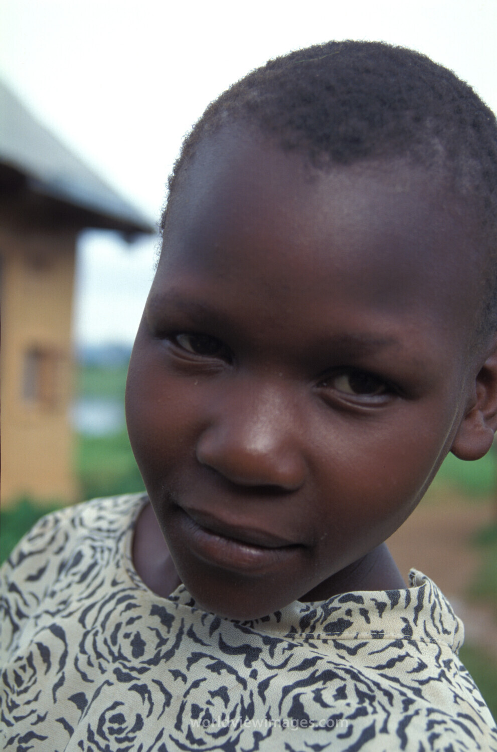 Boy in Uganda