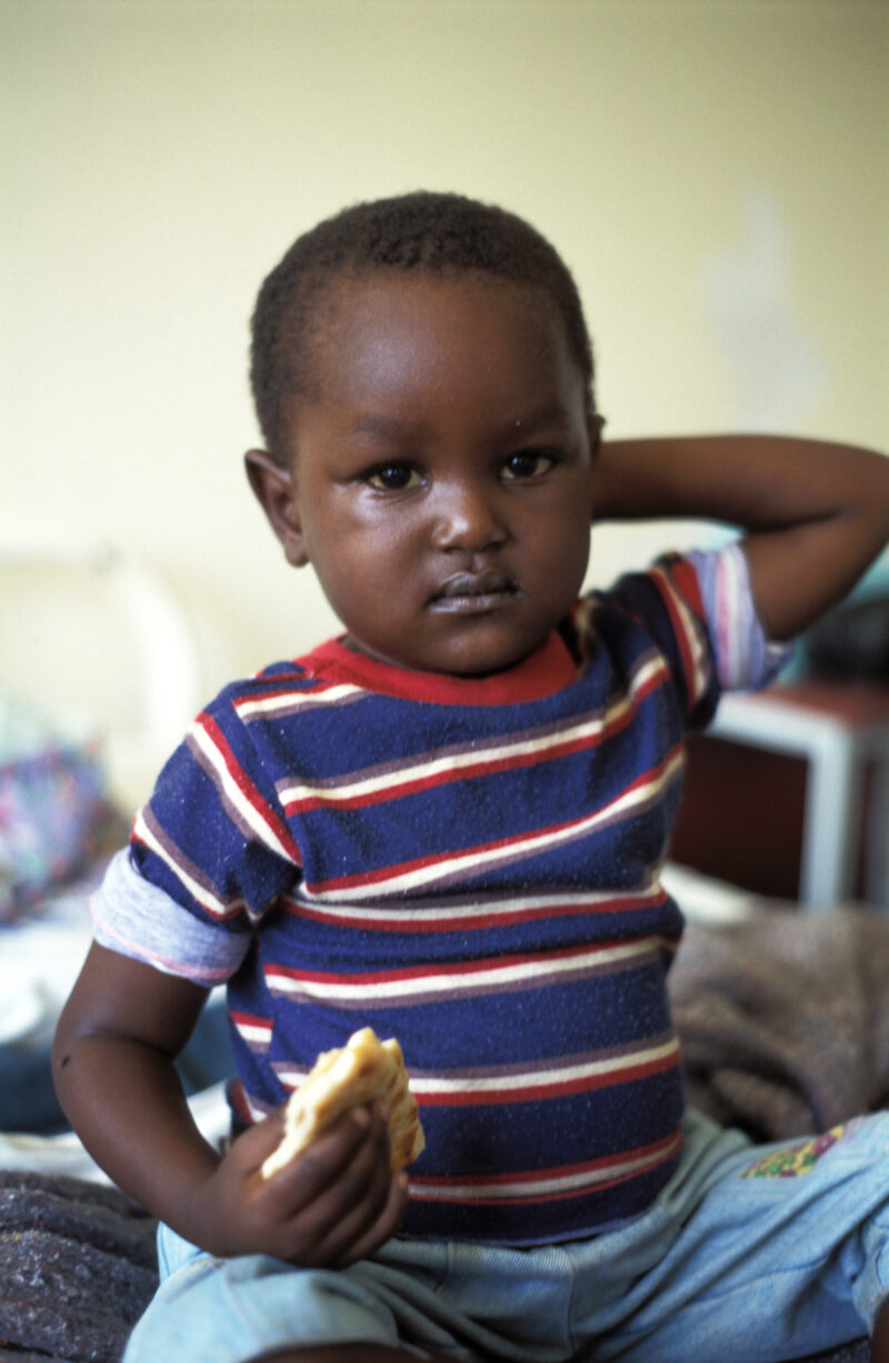 Boy in Hospital in Kenya — Kenya, Hospital, sick, Malaria, boy