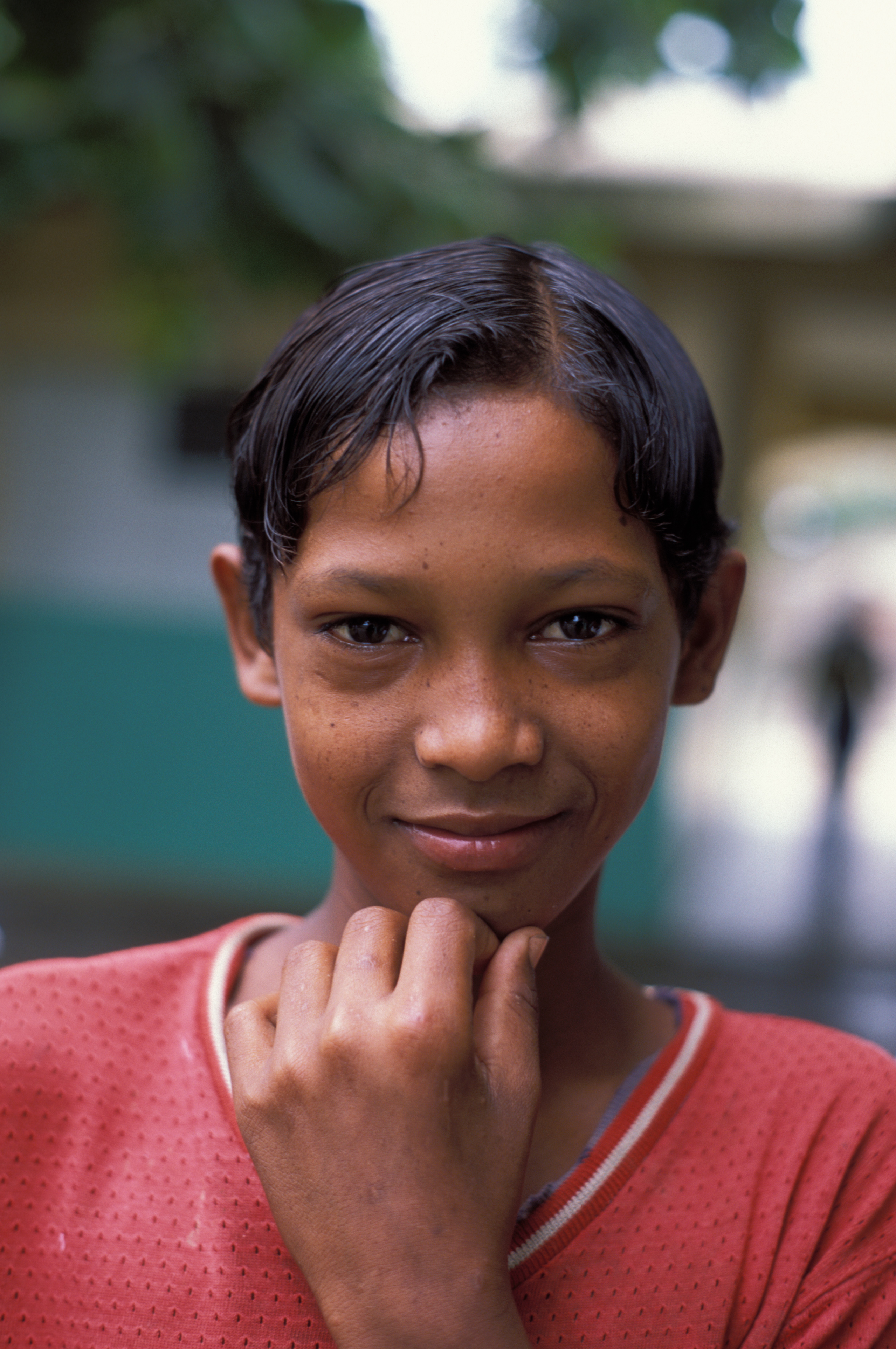 Boy in the Dominican Republic