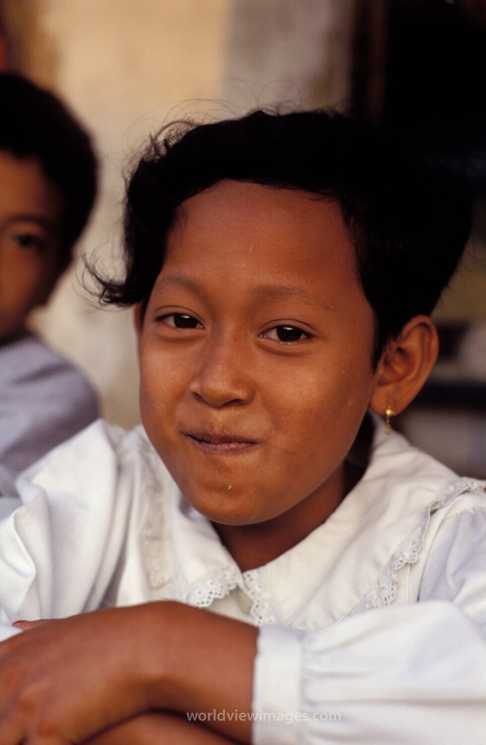 Boy in the Philippines