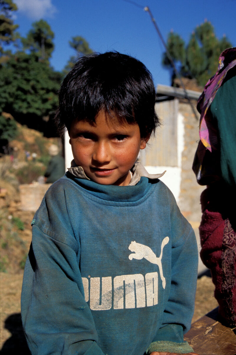 Boy in Nepal — Stock image of boy growing up in rural Nepal — Nepal, faces, boy, boys, child