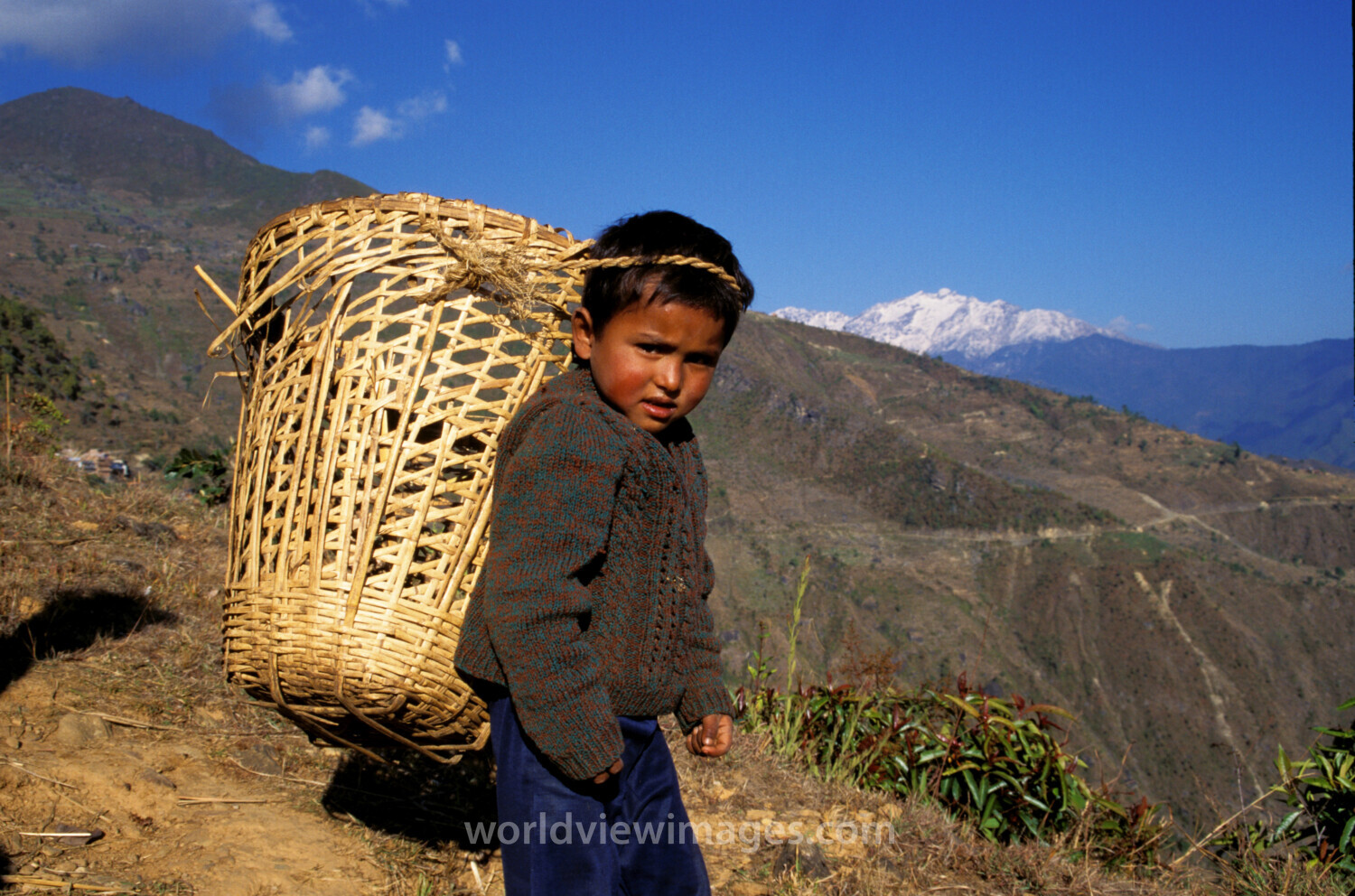 Boy in Nepal