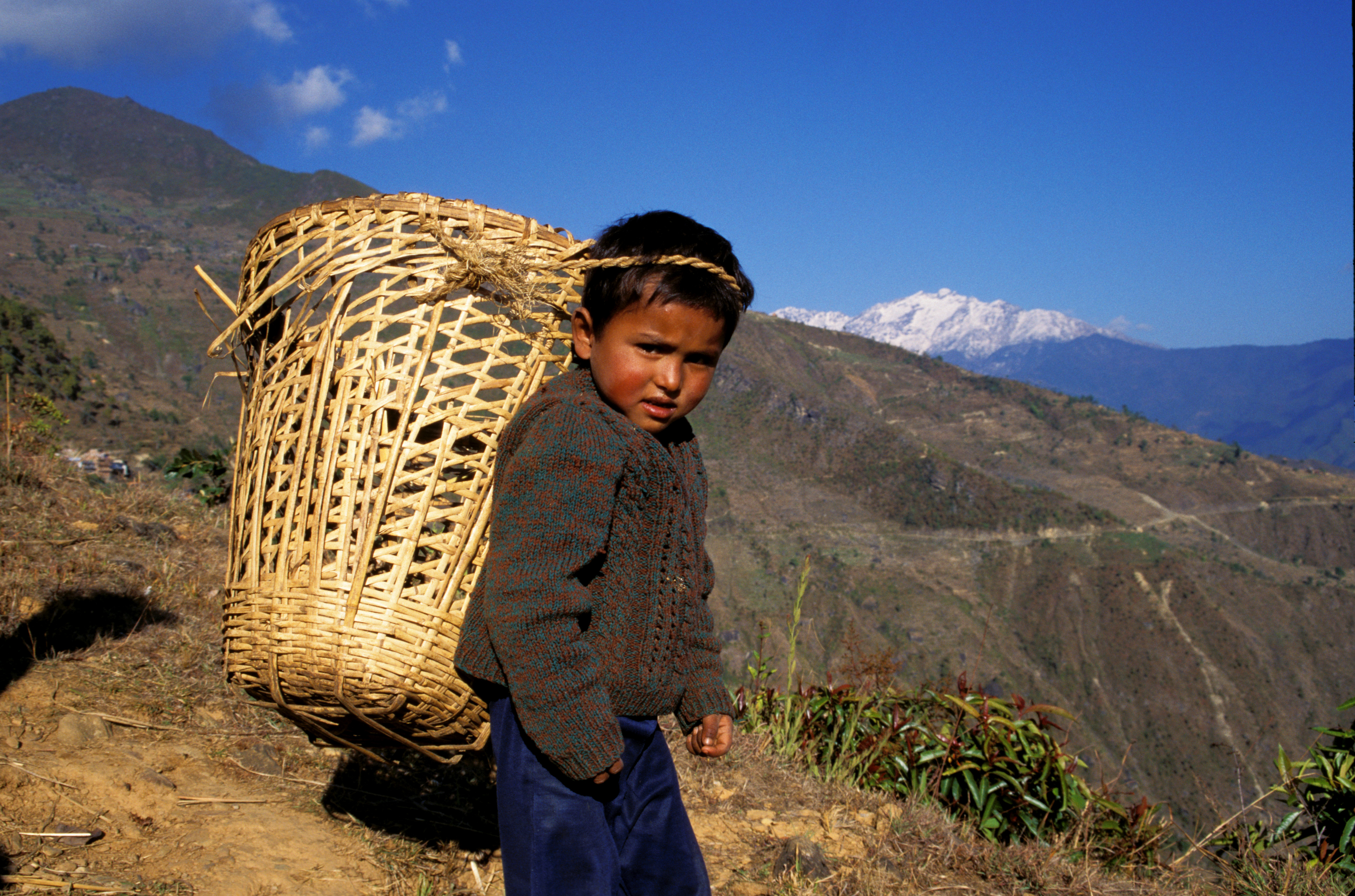 Boy in Nepal