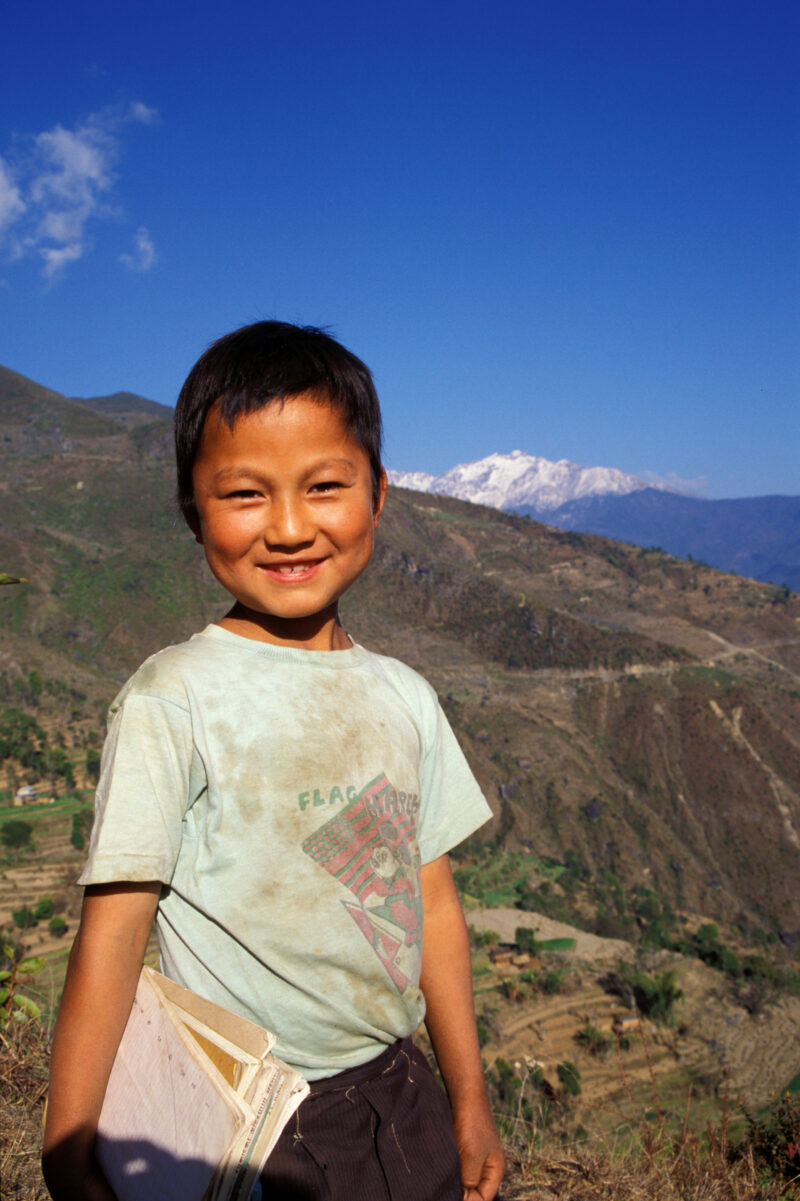 Boy in Nepal — Stock image of boy growing up in rural Nepal — Nepal, faces, boy, boys, child