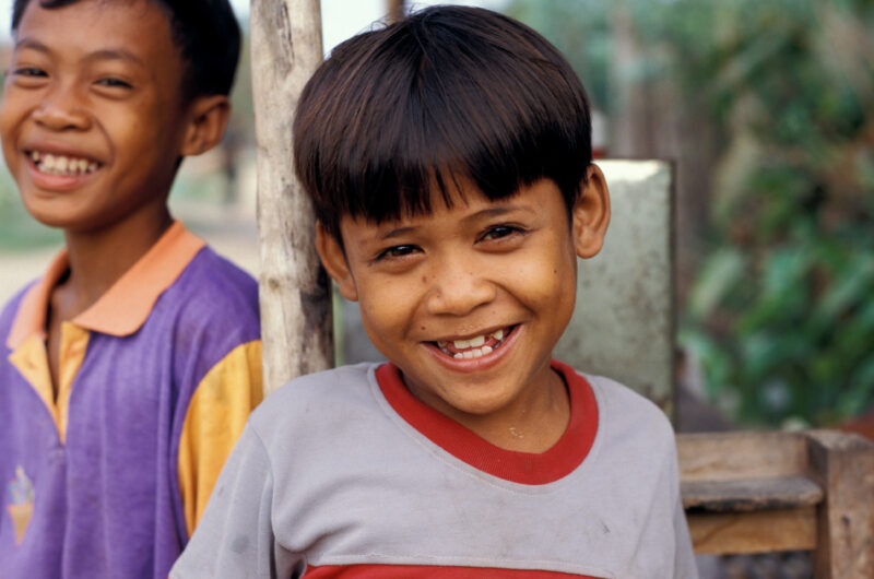 Boy in Cambodia — Stock image of boy in rural Cambodia — Cambodia, SE Asia, Poverty, boy, boys