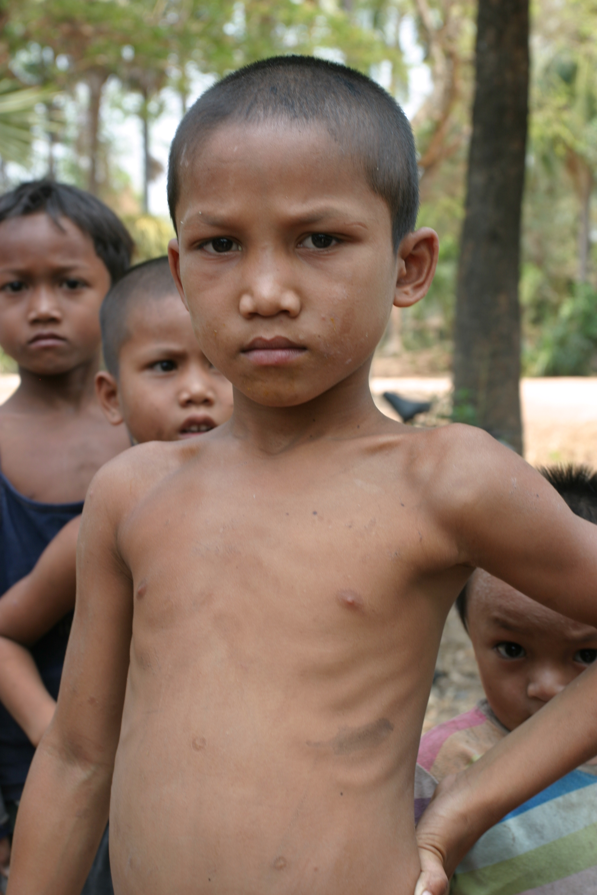 Boy In Cambodia