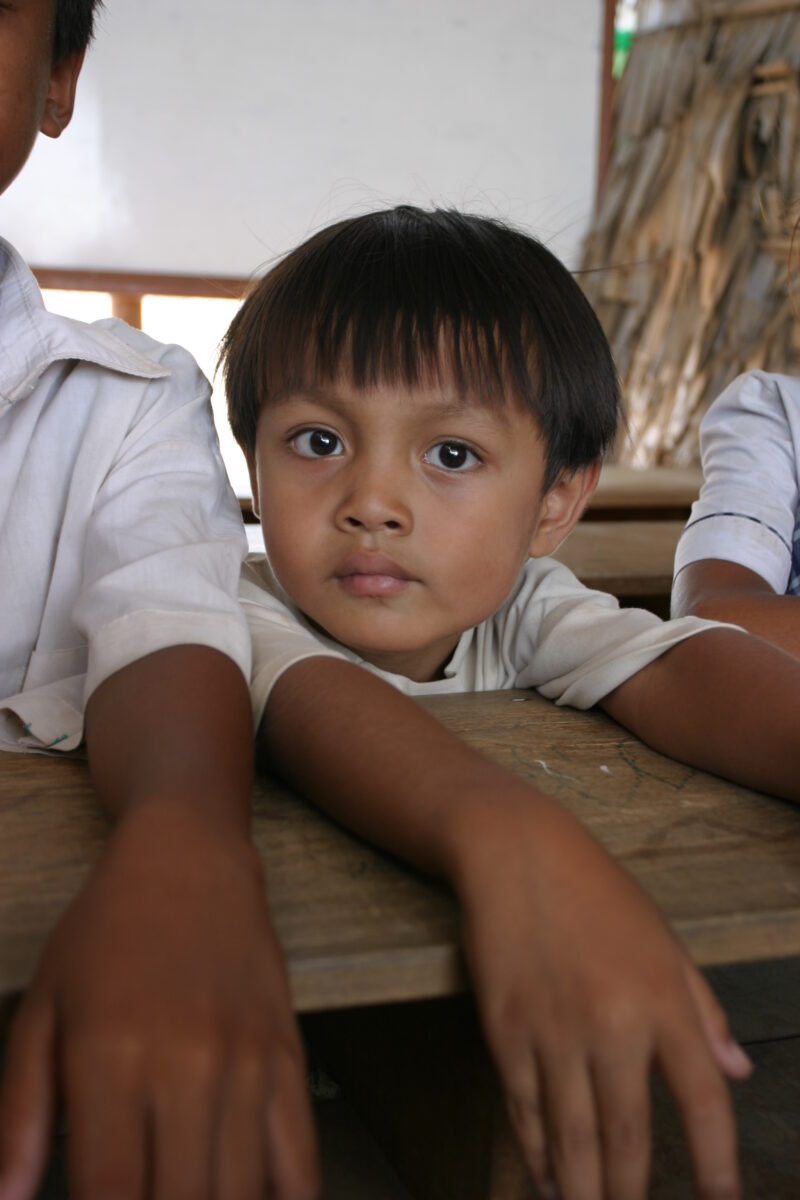 Boy In Cambodia — Stock image of young boy living in poverty in Rural Cambodia — Cambodia, Boy, boys, poverty, child
