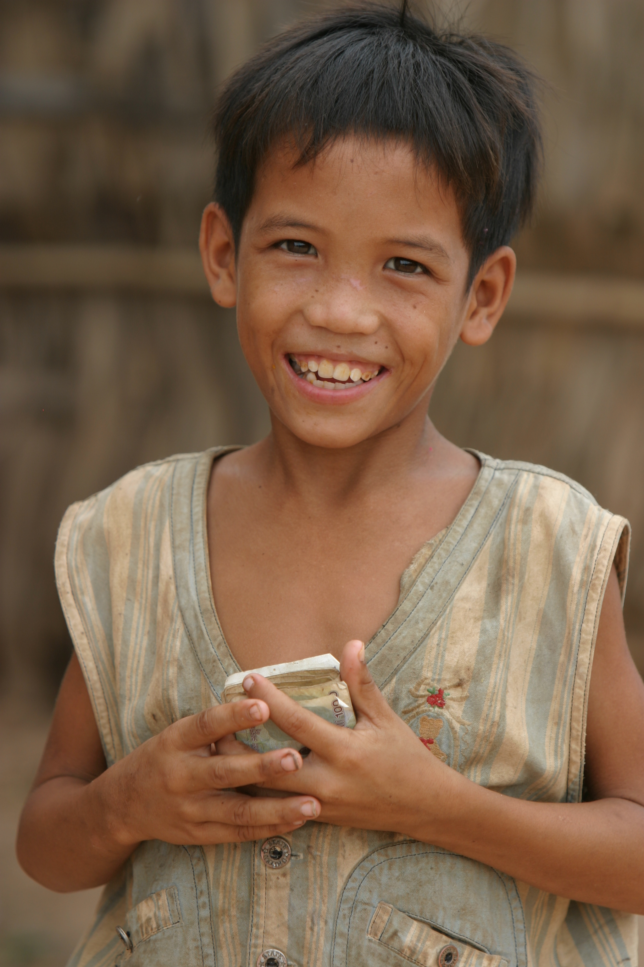 Boy In Cambodia