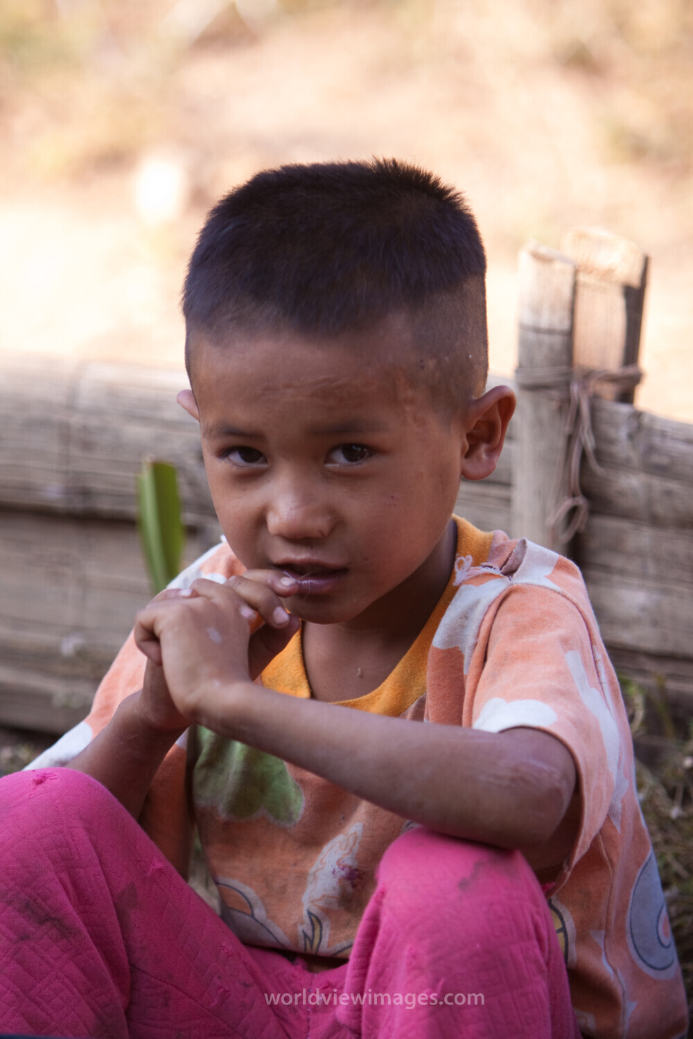 Boy in Thailand