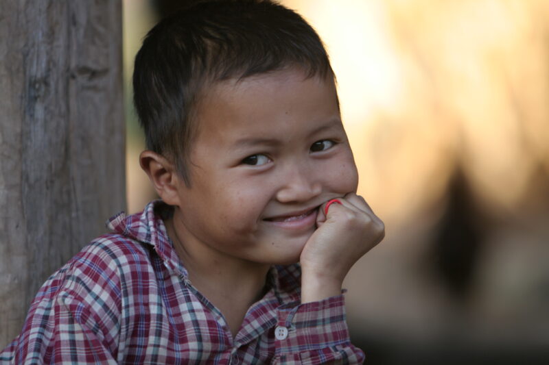 Boys in Laos — Stock image of boys growing up in rural Laos — Laos, boy, boys, faces, closeups