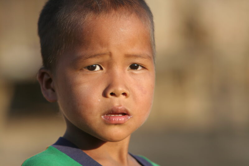 Boys in Laos — Stock image of boys growing up in rural Laos — Laos, boy, boys, faces, closeups