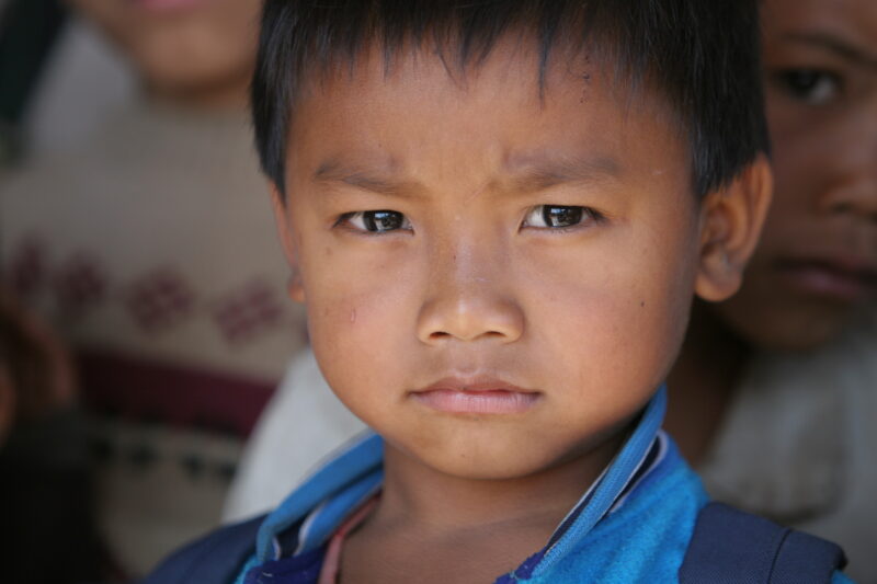 Boys in Laos — Stock image of boys growing up in rural Laos — Laos, boy, boys, faces, closeups