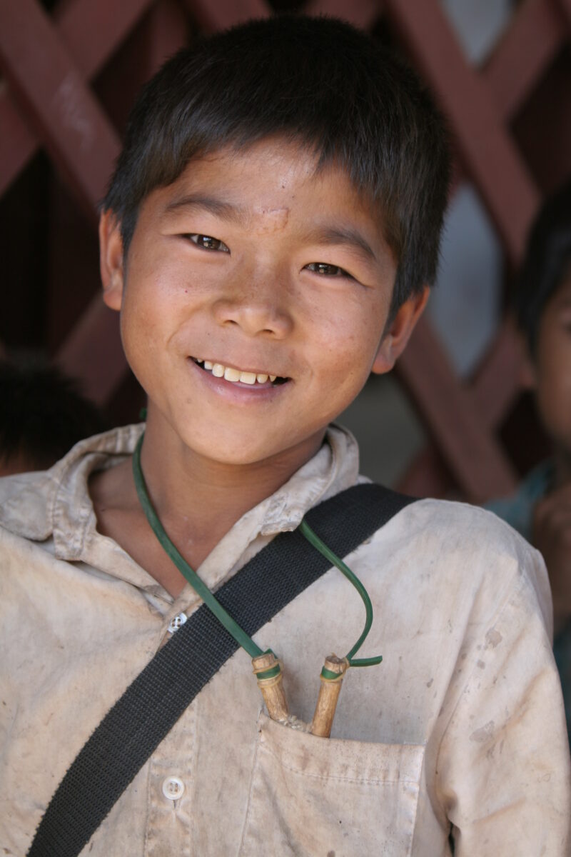 Boys in Laos — Stock image of boys growing up in rural Laos — Laos, boy, boys, faces, closeups