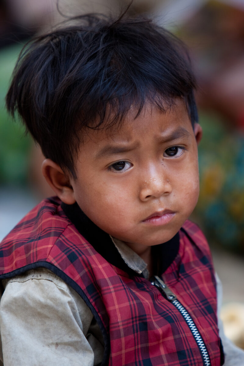 Boy In Cambodia — Stock image of young boy living in poverty in Rural Cambodia — Cambodia, Boy, boys, poverty, child