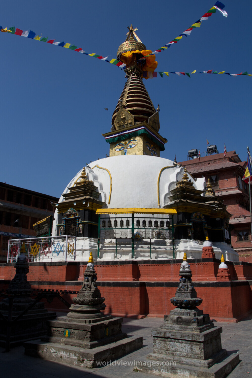 Buddhist Shrines in Kathmandu, Nepal