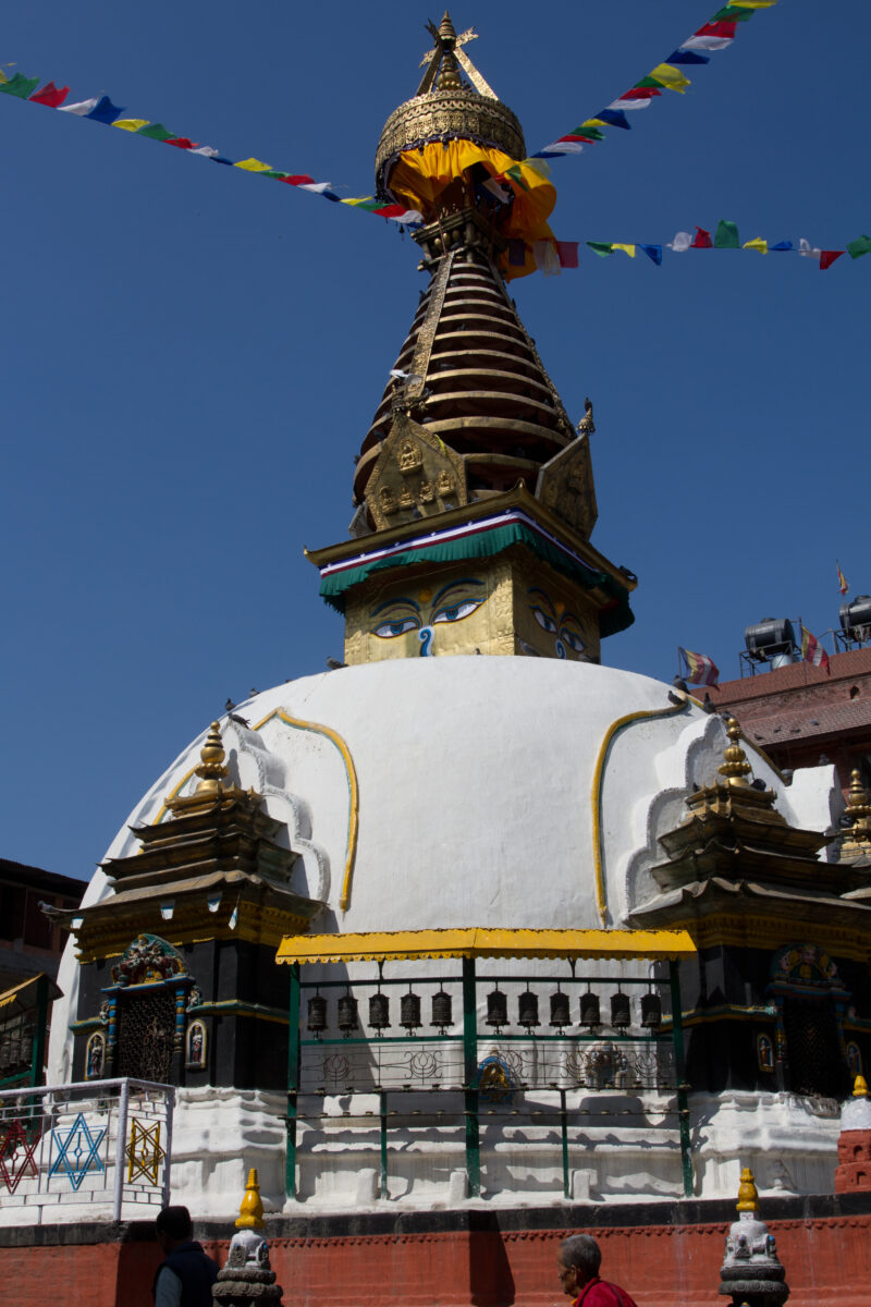 Buddhist Shrines in Kathmandu, Nepal — Stock Images of Buddhist Stupa in Kathmandu, Nepal — Nepal, Buddhist, Buddhism, stuppa, temple. pagoda