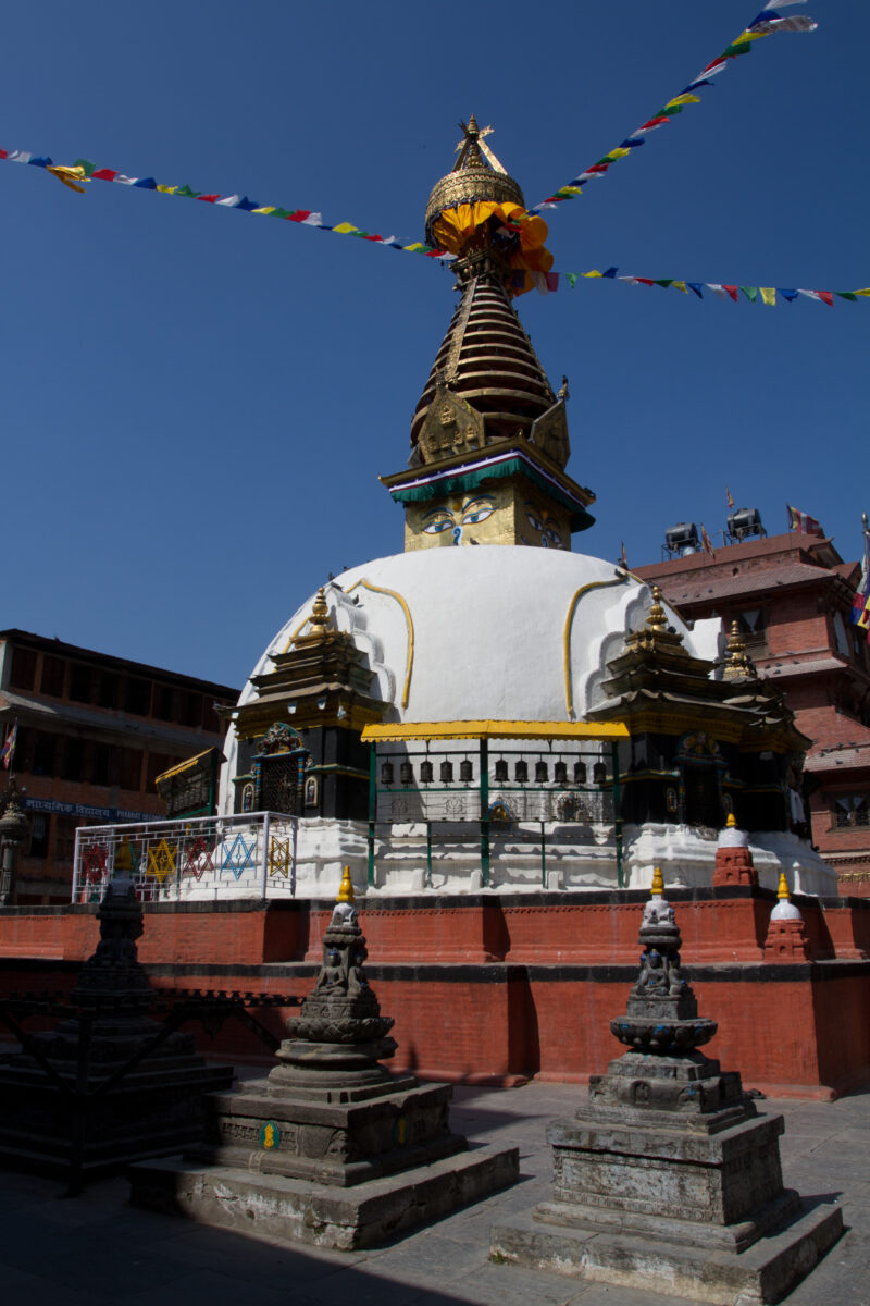 Buddhist Shrines in Kathmandu, Nepal — Stock Images of Buddhist Stupa in Kathmandu, Nepal — Nepal, Buddhist, Buddhism, stuppa, temple. pagoda