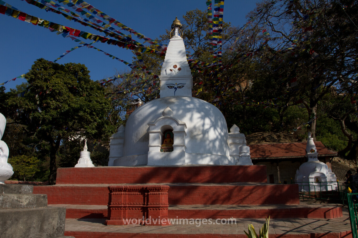 Buddhist Shrines in Kathmandu, Nepal