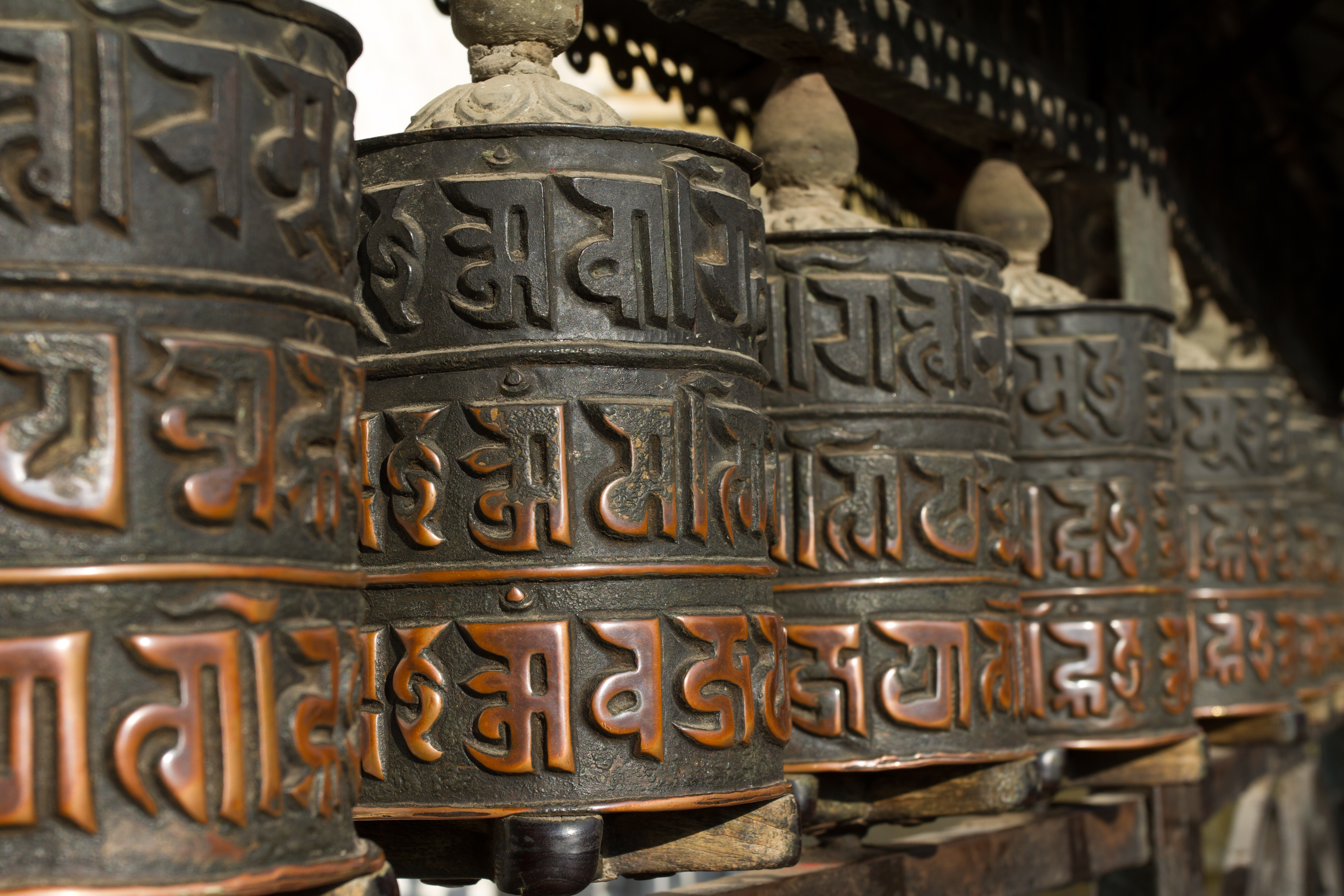 Prayer Wheels in Nepal