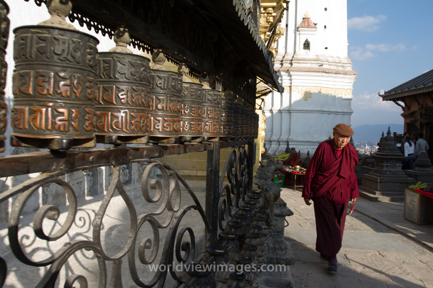 Buddhist Monk in Nepal
