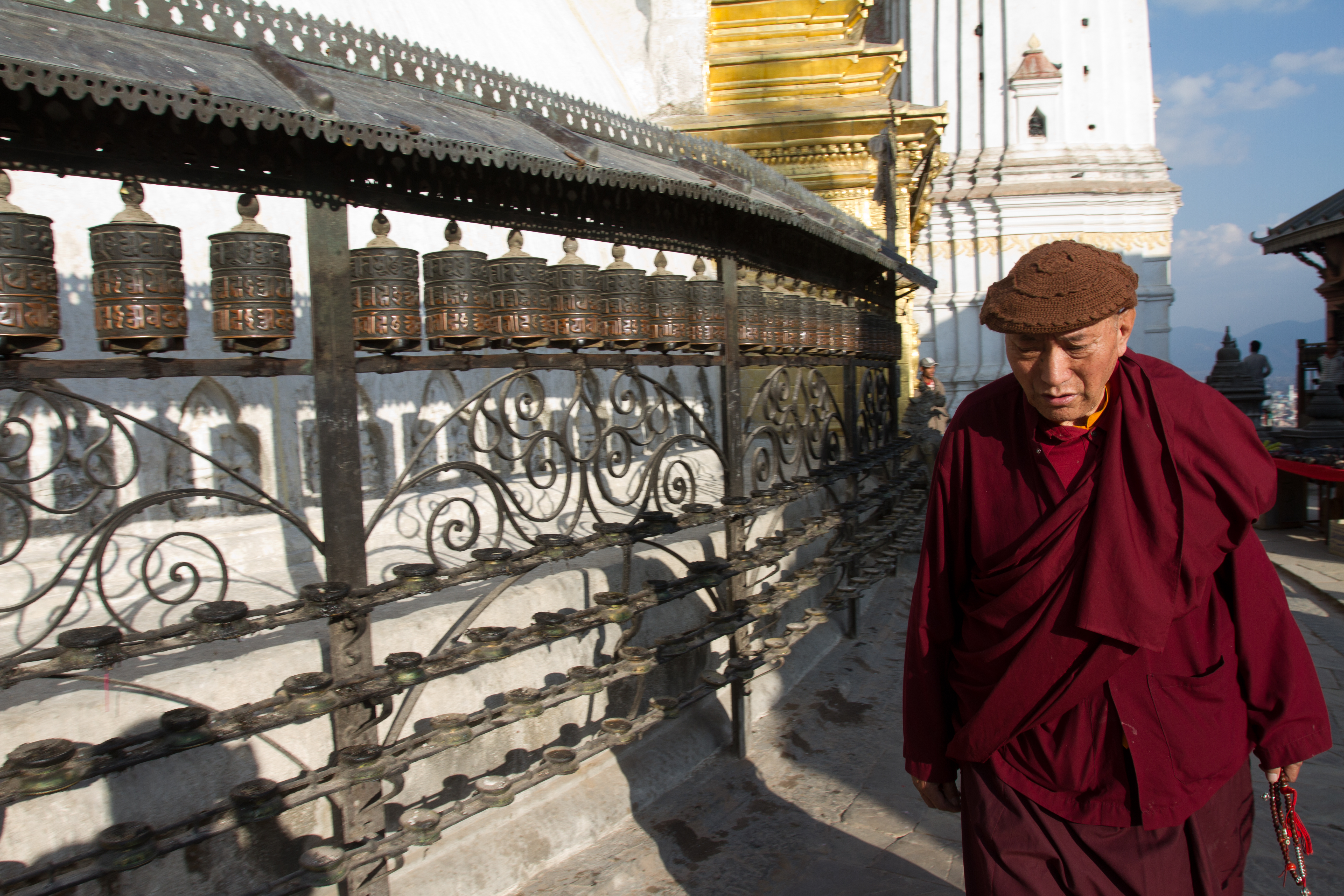 Buddhist Monk in Nepal