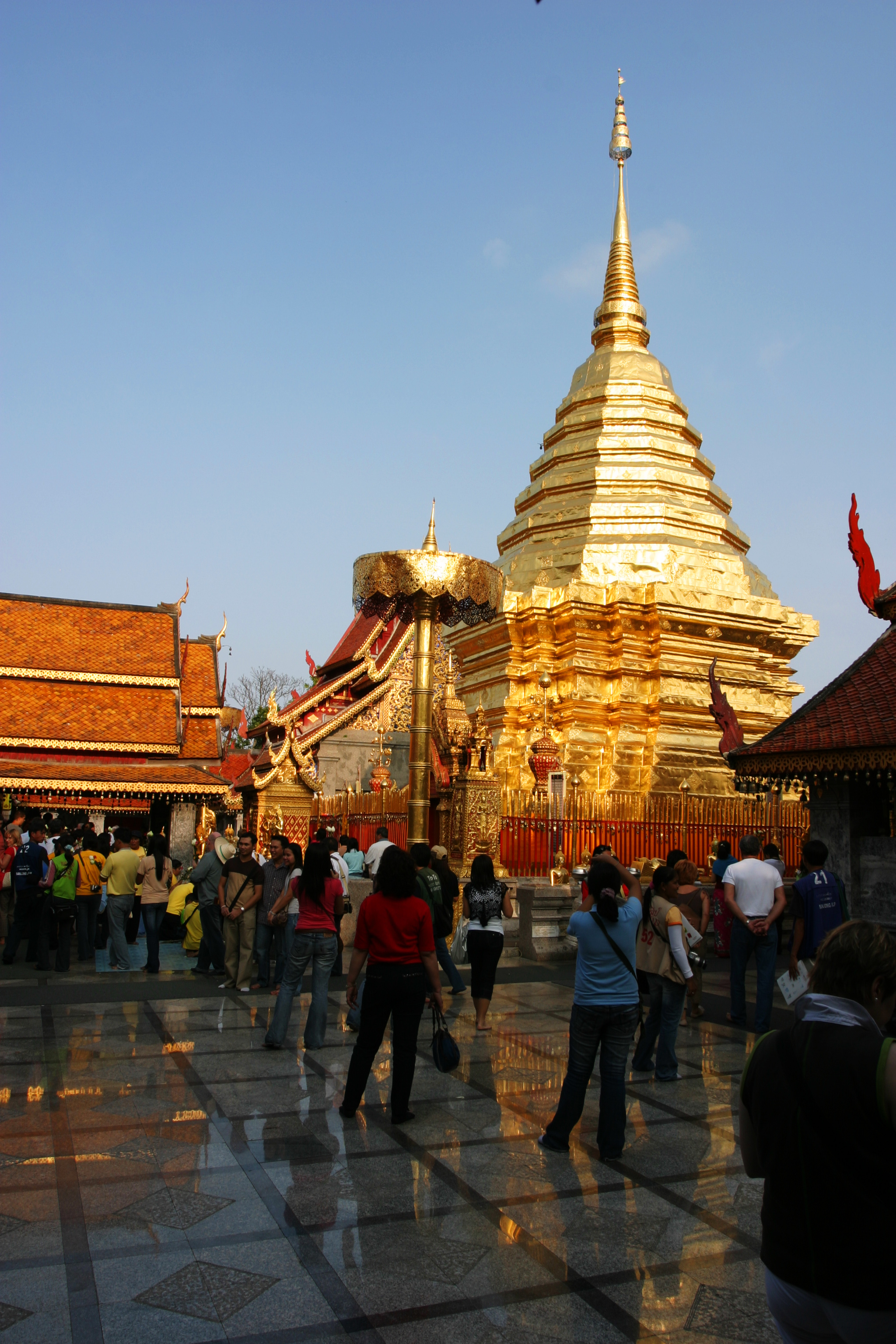 Buddhist Pagoda in Chiang Mai, Thailand