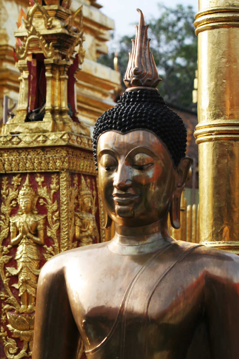 Buddha Sculpture in Thailand — Stock images of Buddhism, symbols of Buddhism — Thailand, Temple, Temples, Wat, Pagoda