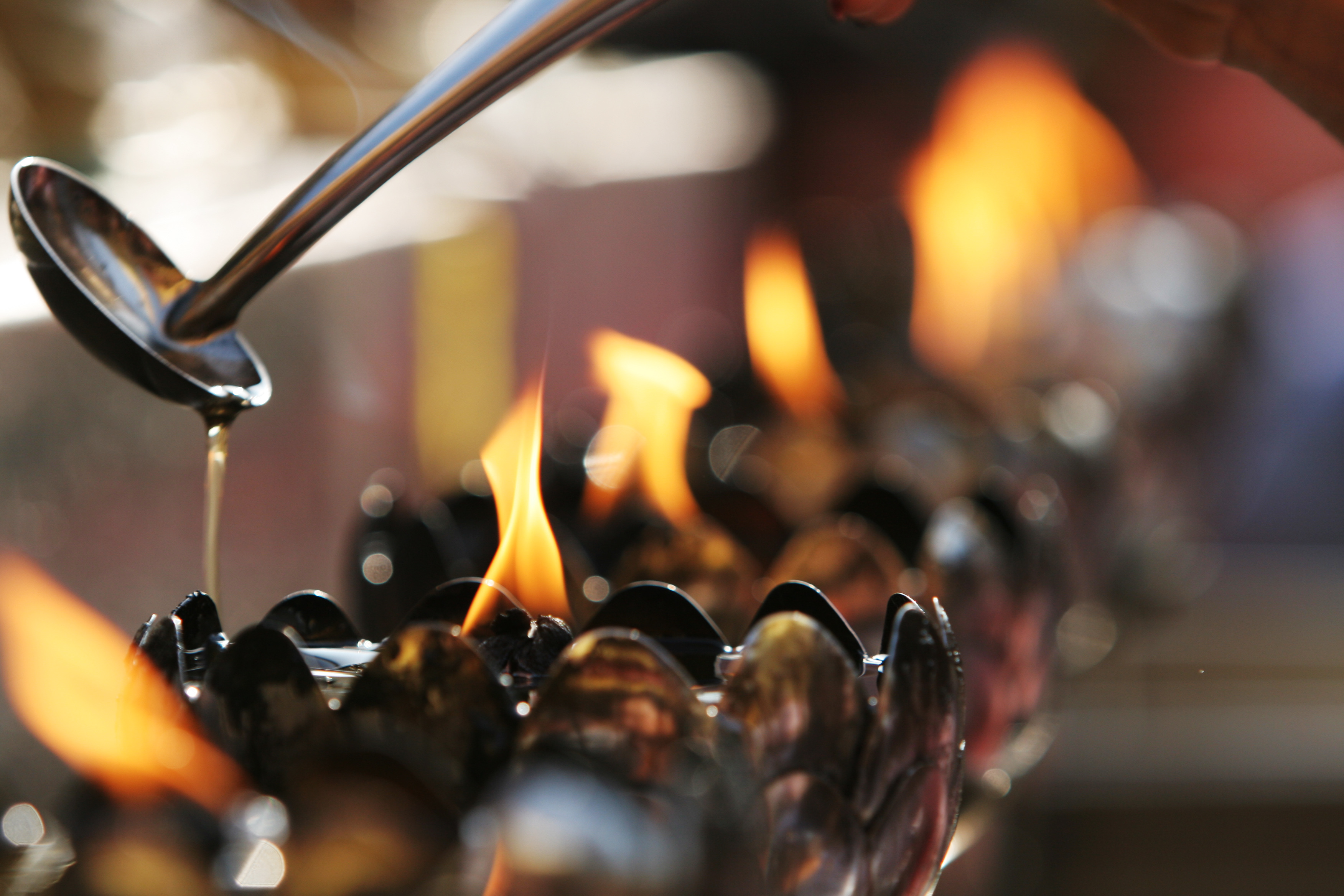 Feeding the Flame at the Temple